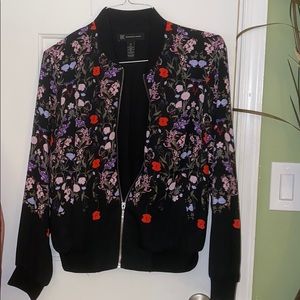 Floral Bomber Jacket - INC international concepts